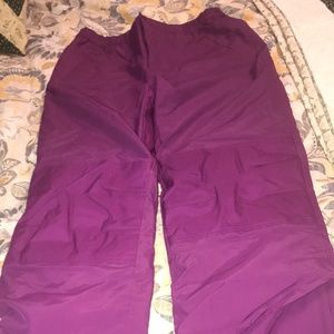 Girls lands end snow pants